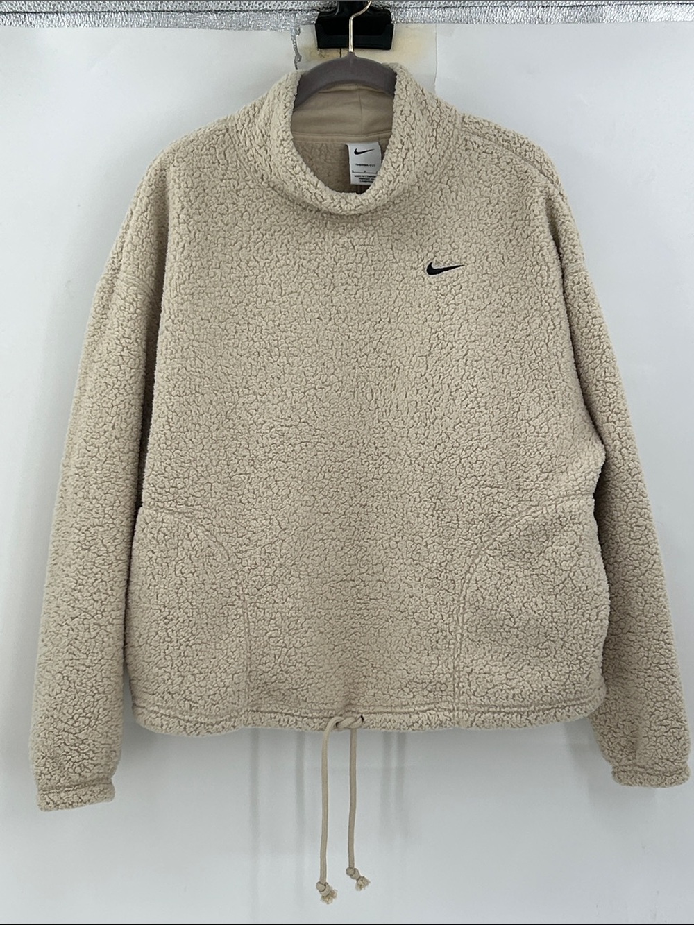 Nike Therma-FIT Cozy Sherpa Fleece Pullover Size Small